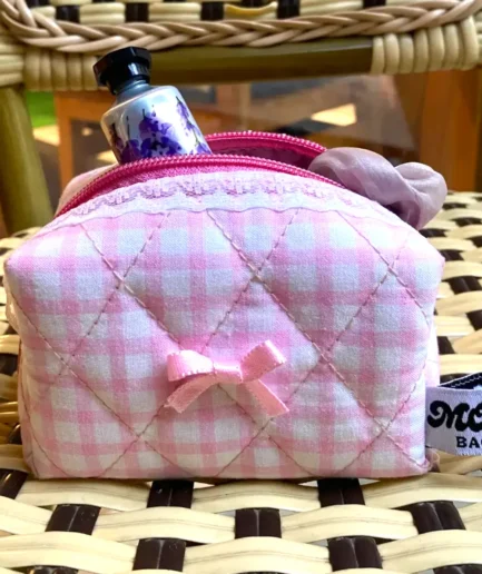 Cheeky checks pouch by Mogo Bags