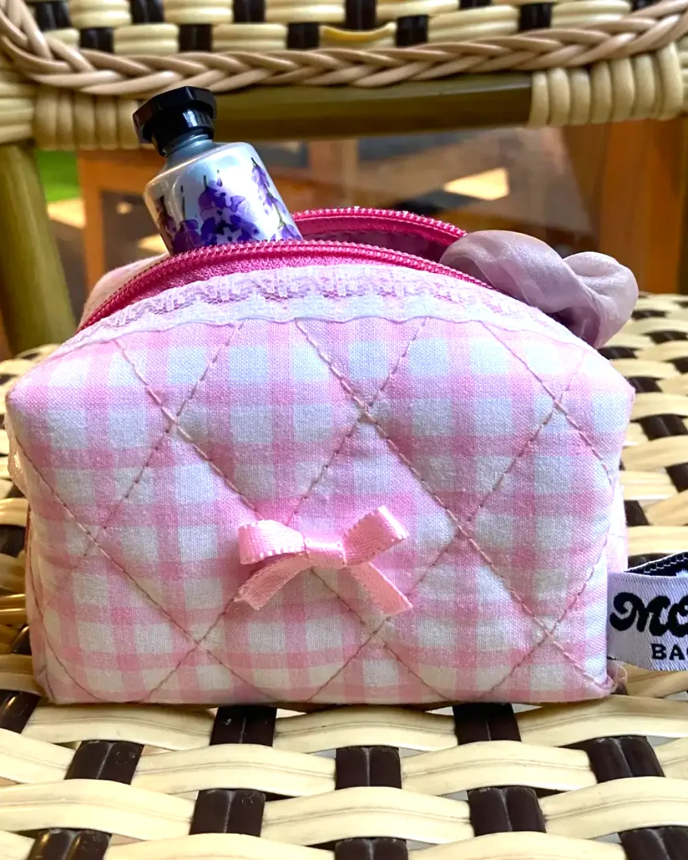 Cheeky checks – Mogo Bags 1 Cheeky checks pouch by Mogo Bags