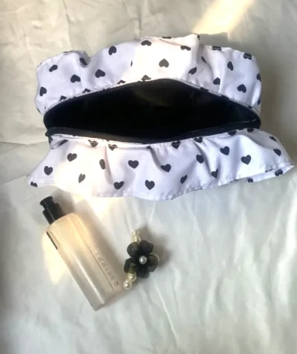 Midnight heart pouch by Mogo Bags